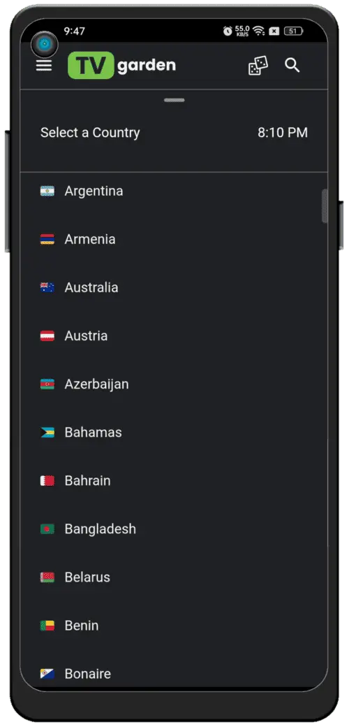 TV Garden | Download Latest TV Garden APK 2025 (Live TV/Sports) 5 TV Garden Screenshot 4